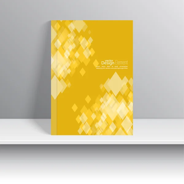 Tijdschriftencover. — Stockvector