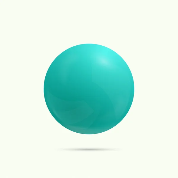 Esferas brillantes de colores — Vector de stock