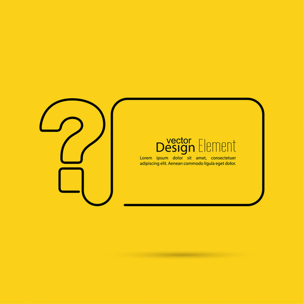 Знак вопроса.