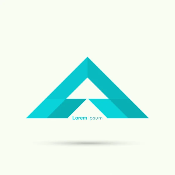 Abstracte vector logo ontwerp template. — Stockvector