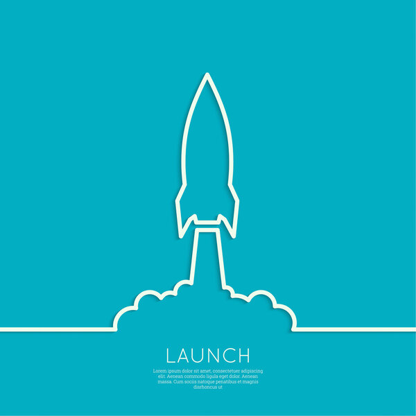 Icon for a start up business project.