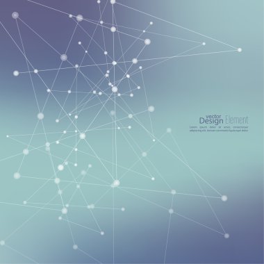 parçacık ile sanal arka plan