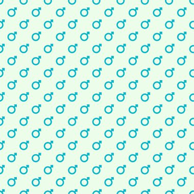 erkeklik işareti ile geometrik arka plan yinelenen.