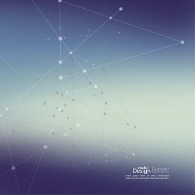 parçacık ile sanal arka plan