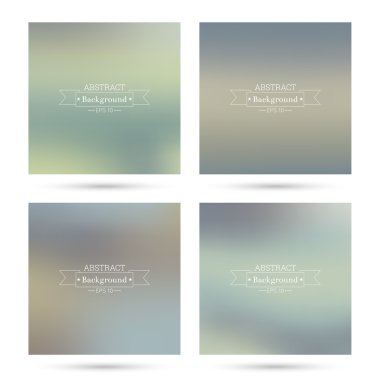 Bulanık renkli arka ayarla.