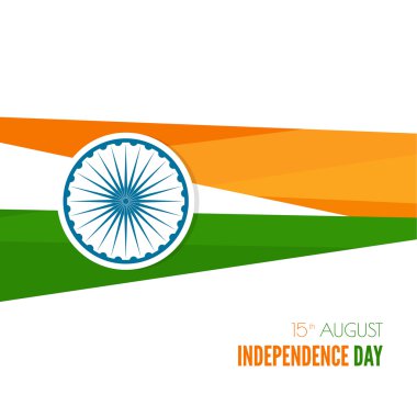 Hindistan'ın simgesi olan arka plan.