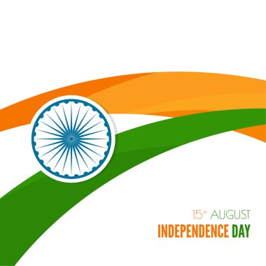 Hindistan'ın simgesi olan arka plan.