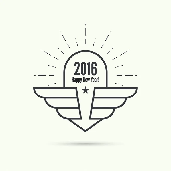 Bonne année 2016. — Image vectorielle