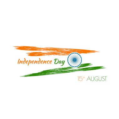 Hindistan'ın simgesi olan arka plan.