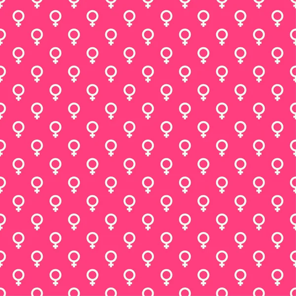 kadınsı sembolü ile yinelenen geometrik arka plan. 