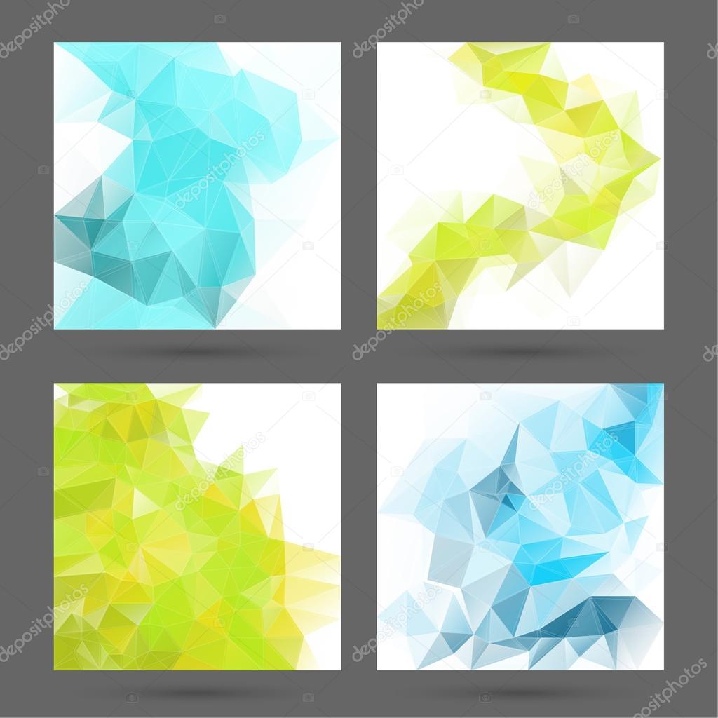 Abstract  background with polygonal elements.
