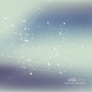 parçacık ile sanal arka plan