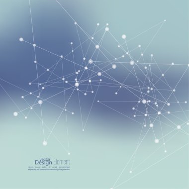 parçacık ile sanal arka plan