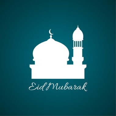 Arab mosque. Abstract background