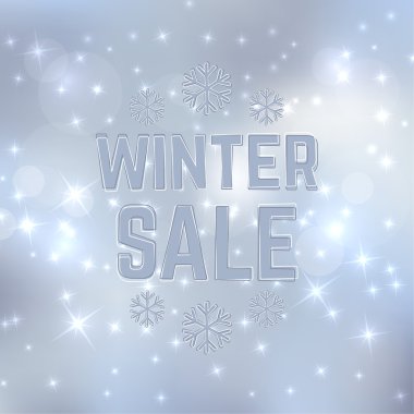 kar taneleri ile soyut kış arka plan