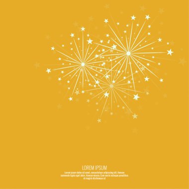 Selam flaşlar ile arka plan.