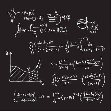 Matematiksel formüller ile vektör desen