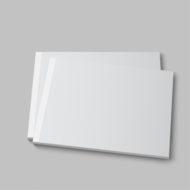 Boş boş dergi şablon