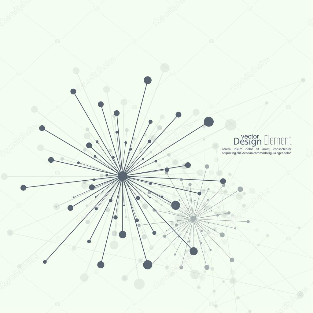 Array with dynamic emitted particles.