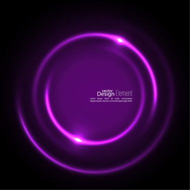 Işıklı dönen ile arka plan