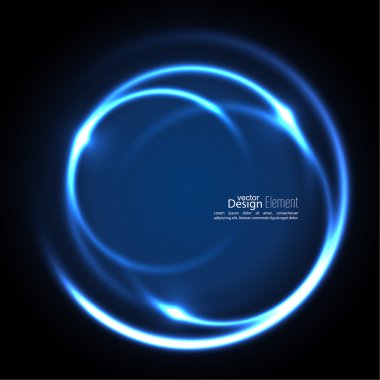 Işıklı dönen ile arka plan