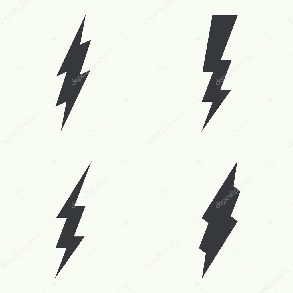 Abstract background with electric lightning.
