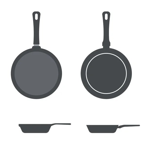 Vector iconos pan . — Vector de stock