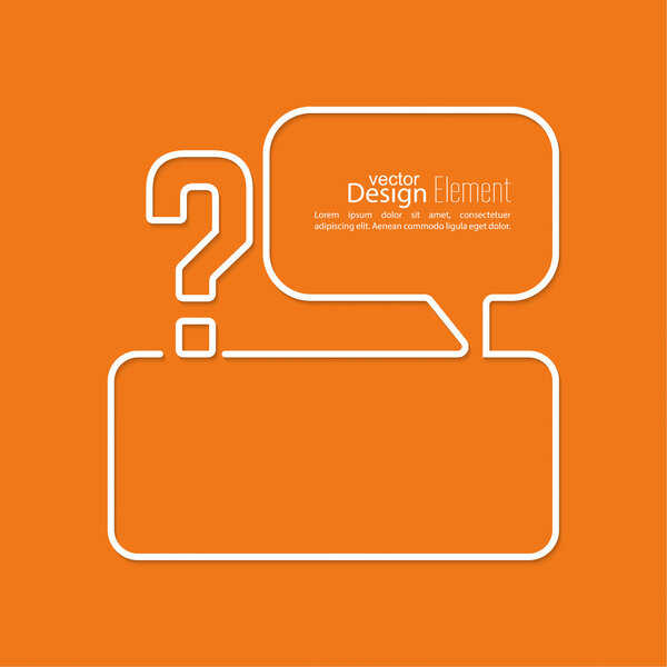 Знак вопроса.