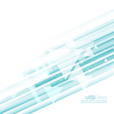 Mavi çizgili soyut arkaplan