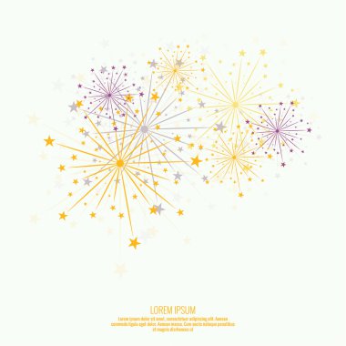 Selam flaşlar ile arka plan.