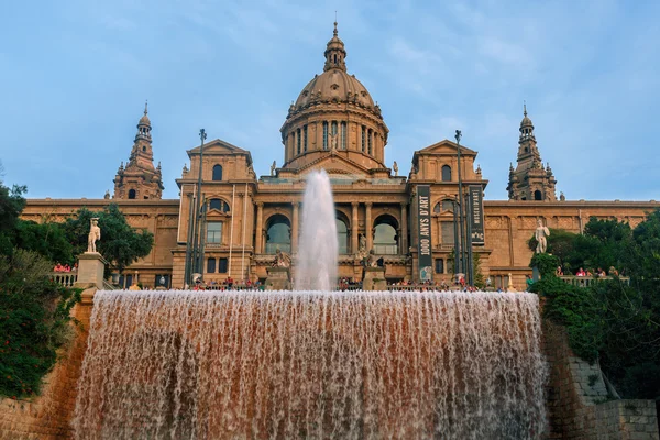 Narodowe Muzeum Sztuki z Barcelony. Hiszpania — Zdjęcie stockowe