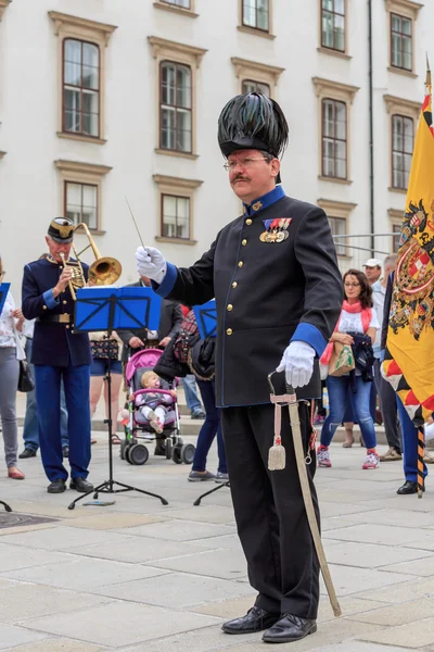 Wiedeńskie wojskowa orkiestra dęta — Zdjęcie stockowe