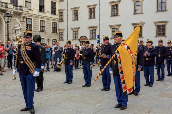 Banda di ottone militare viennese — Foto Stock