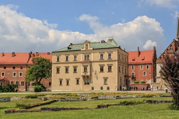 Kungliga slottet Wawel i Kraków — Stockfoto