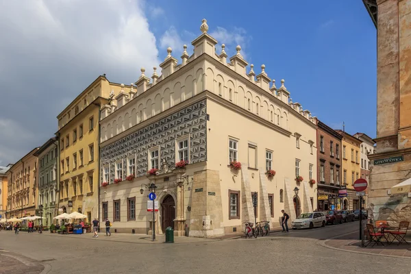 Visa Mikolajska Street i Krakow. — Stockfoto