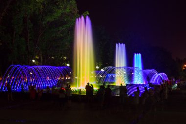 Krasnodar çeşmeler geceleri