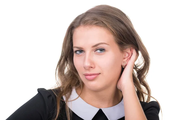 Beautiful coquette young woman — Stock Photo, Image