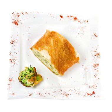 Brokoli meyilli meze.