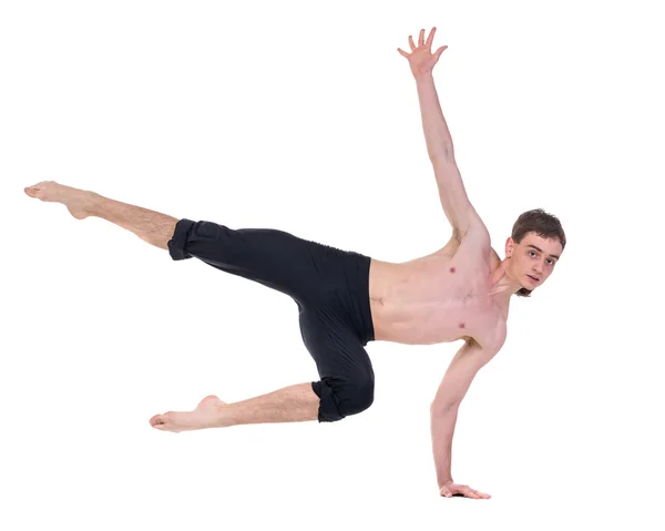 Joven y elegante bailarina de ballet moderna posando —  Fotos de Stock