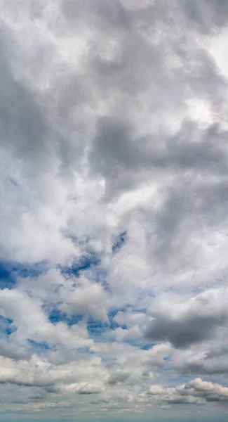 Fantásticas Nubes Suaves Contra Cielo Azul Composición Natural — Foto de Stock