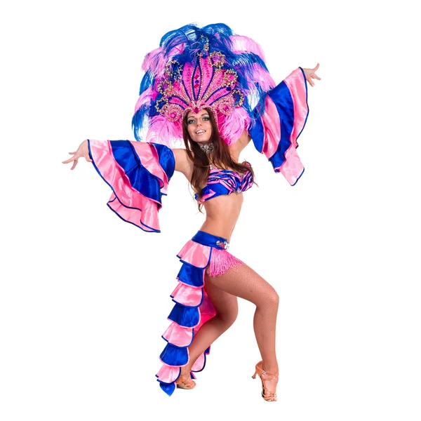 Karnaval dansçı kadın dans