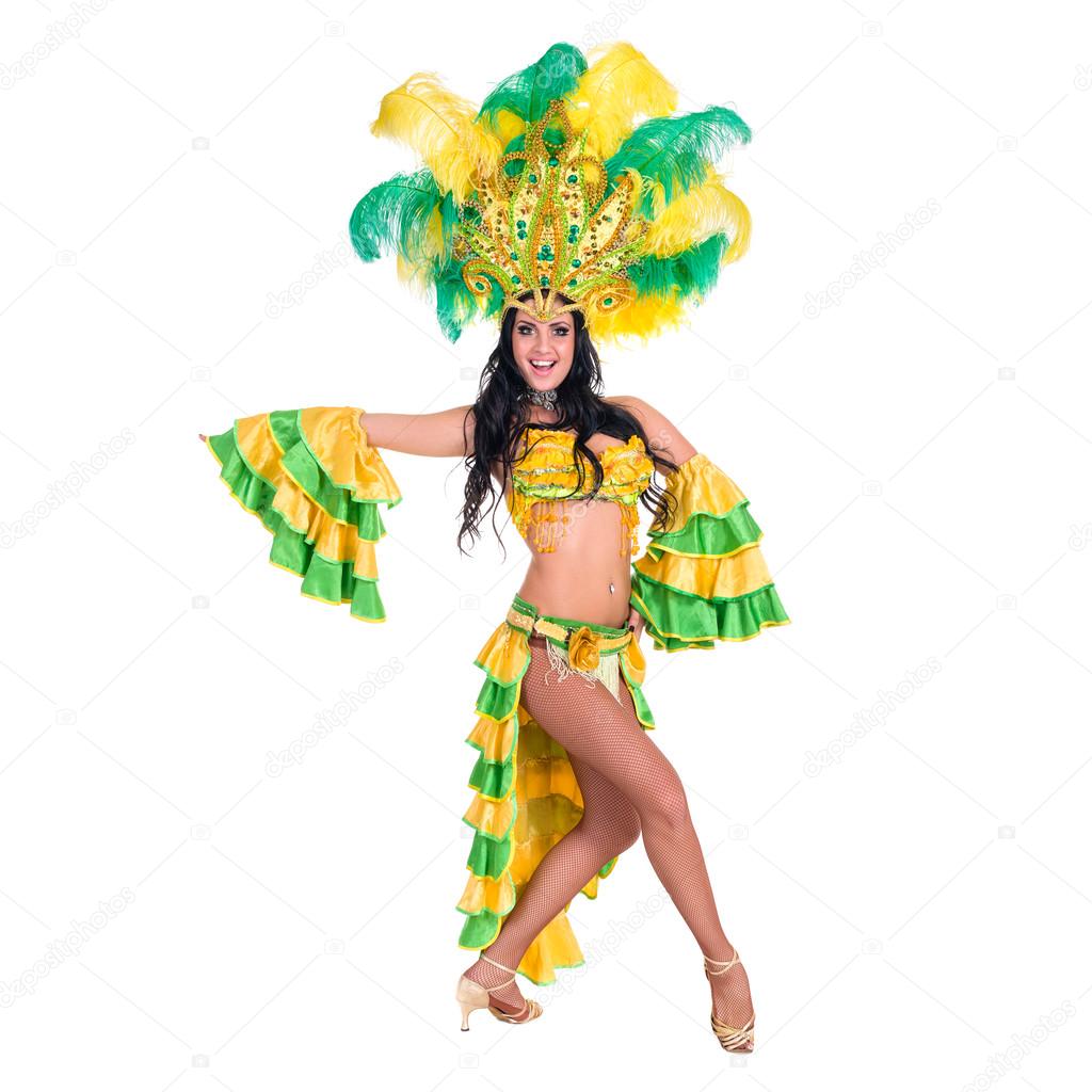 carnival dancer woman dancing