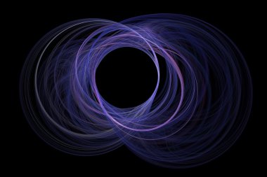 Dairesel çok renkli ışık arka plan