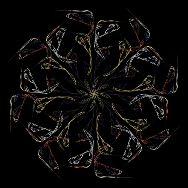 Абстрактный цветочный узор — стоковое фото