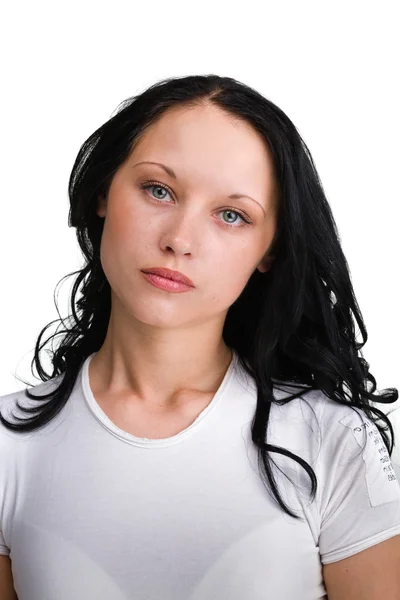 Portrait of a beautiful young woman — Stock Photo, Image