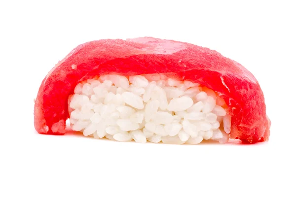흰 위에 따로 놓은 초밥 롤 — 스톡 사진