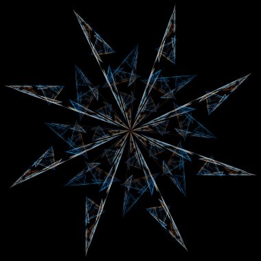 soyut çizgi zikzak deseni