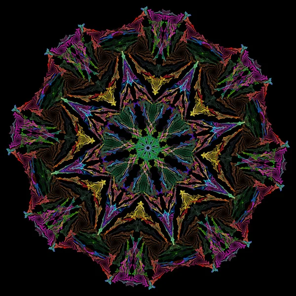 Patrón floral abstracto — Foto de Stock