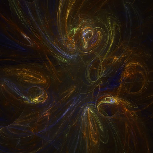 Abstrato colorido grunge texturizado fractal lona fundo — Fotografia de Stock