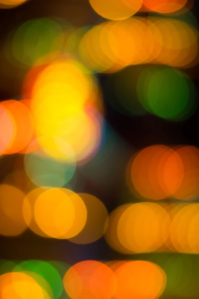 Ufuk bokeh ışıklar — Stok fotoğraf